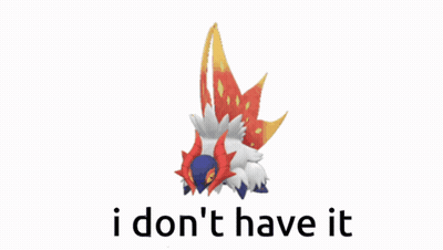 Pokemon Saying I Don't Have It GIF