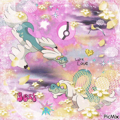 Pokemon Saying Love Love GIF