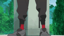 Pokemon Scorbunny Rabbit Hugs Leg GIF