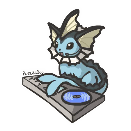 Pokemon Sitting On Keyboard Sticker