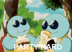 Pokemon Squirtle Party Hard
