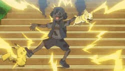 Pokemon Trainer Ash Electrocuted