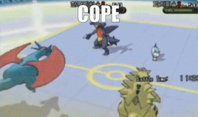 Pokemon Video Game Saying Cope GIF