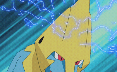 Pokemon With Lightning Coming Out Of Head GIF