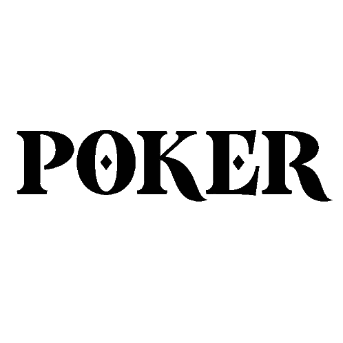 Poker Diamond Logo Sticker