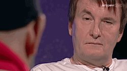 Poker Face Eyebrow Raised GIF