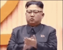 Poker Face Kim Jong Un GIF