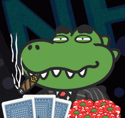 Poker Face Leonardo DiCaprio Dogs GIF