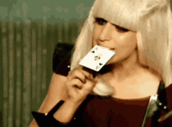 Poker Face Song Lady Gaga GIF