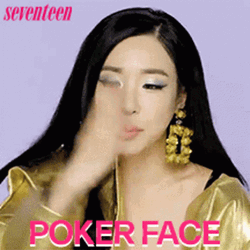 Poker Face Tiffany Young GIF