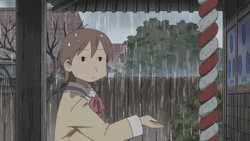 Poker Face Yūko Aioi Nichijou GIF