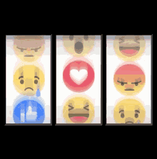 Pokies Slot Machine Facebook Emoji Reactions