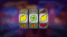 Pokies Slot Machine Fruits Gold Coins Rain