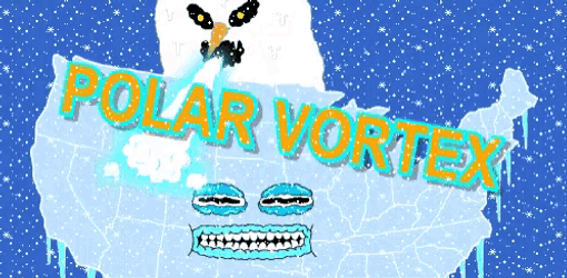 Polar Vortex Angry Winter GIF