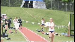 Pole Vault Girl Athlete GIF