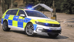 Police Car GIF