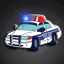Police Car GIF
