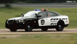 Police Car GIF