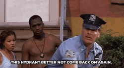 Police Cop Bill Nunn Helping Out GIF