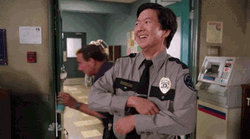 Police Laughing Muahahaha GIF