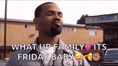 Police Officer Saying What Up Family Friday Baby GIF