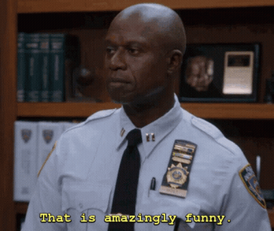 Police Officer Says That Is Amazingly Funny GIF