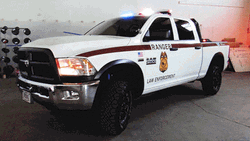  Police Ranger Flashing Lights GIF