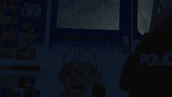 Police Slides Door Opening GIF