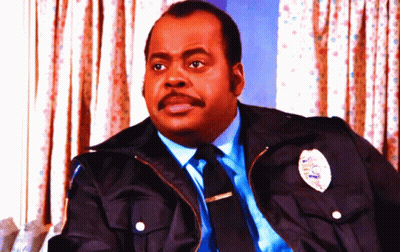 Police Uniform With LAPD Badge GIF