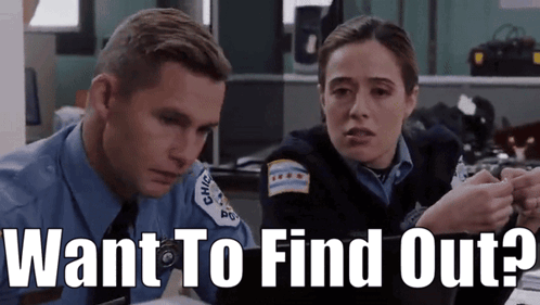 Police Uniforms Sitting At Table Want To Find Out GIF