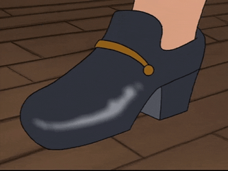 Polishing Cartoon Shoes GIF