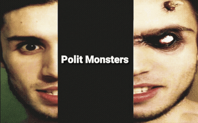 Polit Monsters Man With Bug On Forehead GIF