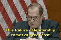 Politician Jerrold Nadler Talking About Failure In Leadership GIF