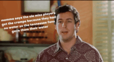 Polka Dot Shirt Man Talking Ole Miss Players GIF