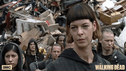 Pollyanna McIntosh Walking Dead Season 8 GIF