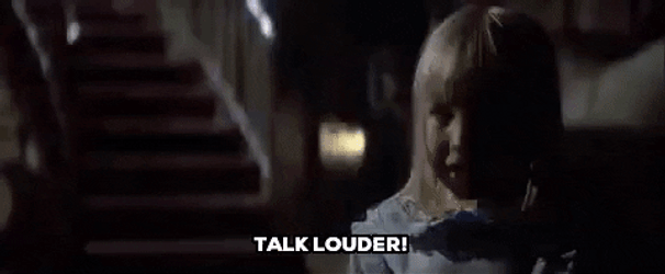 Poltergeist Carol Anne Freeling Talk Louder GIF