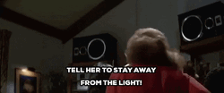 Poltergeist Dr Lesh Stay Away From Light GIF