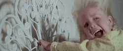 Poltergeist Scared Carol Anne Freeling Screaming GIF