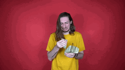 Polyphia Member Crying With Money GIF
