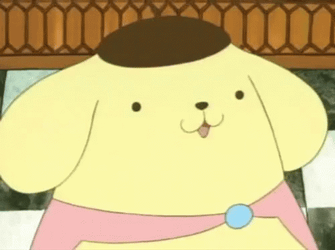 Pompompurin Cute Chubby Talking GIF