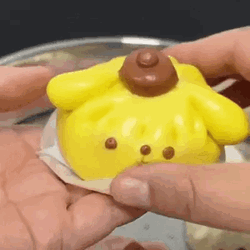 Pompompurin Dumpling Cute Cooking GIF