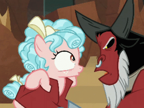 Pony And Bull Drawing GIF