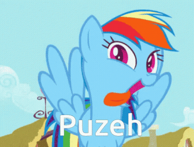 Pony Puzeh GIF
