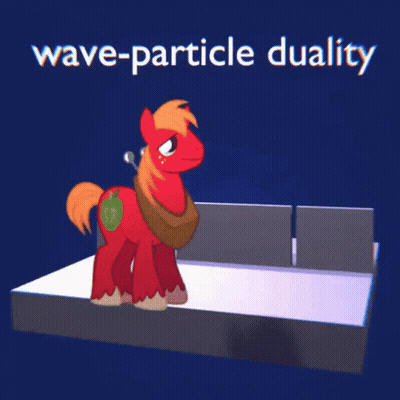 Pony Wave-Particle Duality GIF