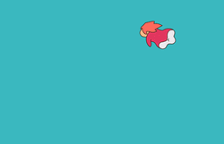 Ponyo Swimming In Circles