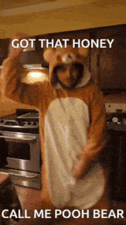 Pooh Bear Money Rilakuma Swag GIF