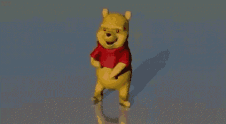 Pooh Dancing GIF