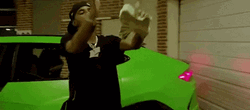 Pooh Shiesty Smacking Money GIF