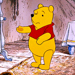 Pooh Think GIF