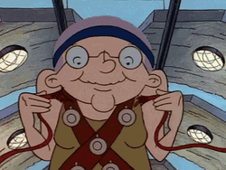 Pookie Grandma Connects Wires GIF